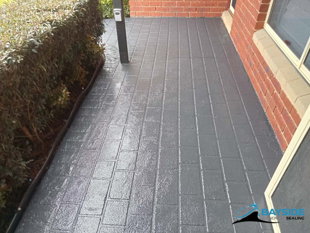 Professional concrete sealing result across Melbourne