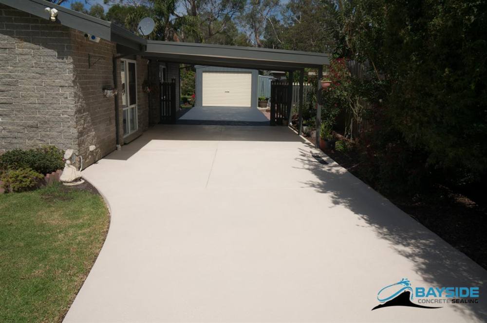 Professional driveway sealing result in Bayside Melbourne