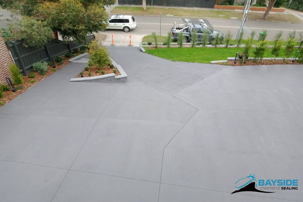 Premium concrete sealing result for residential property